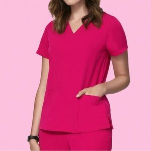 NWT Mandala scrub top and bottoms